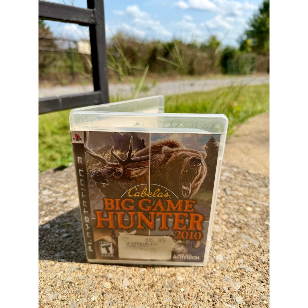 Cabela's Big Game Hunter 2010 Sony PS3 Game Activision Complete CIB-Tested